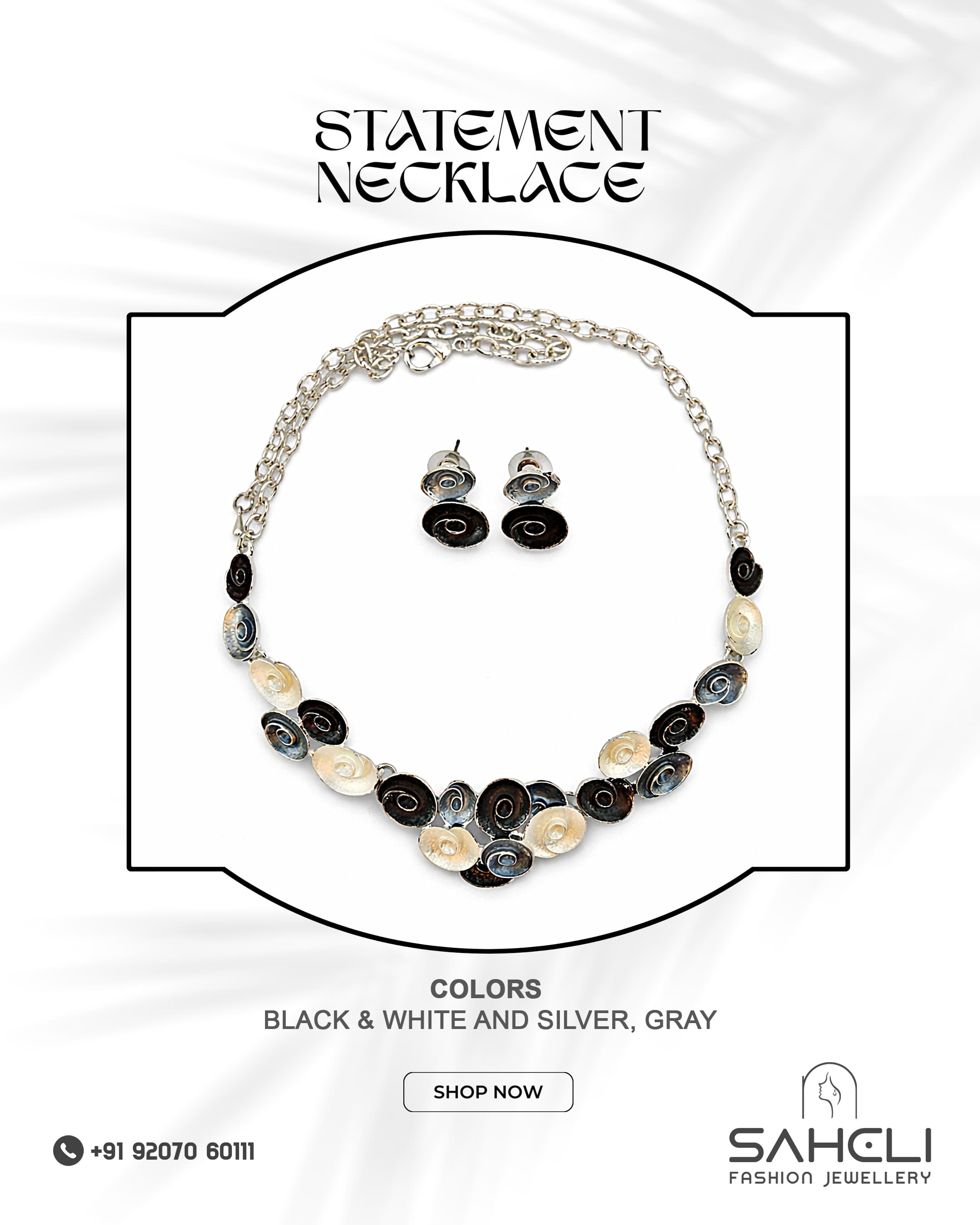 Style:Statement necklace 